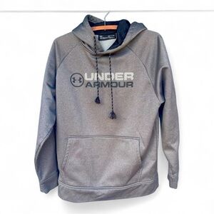 Under Armour Gray Hoodie Sweatshirt